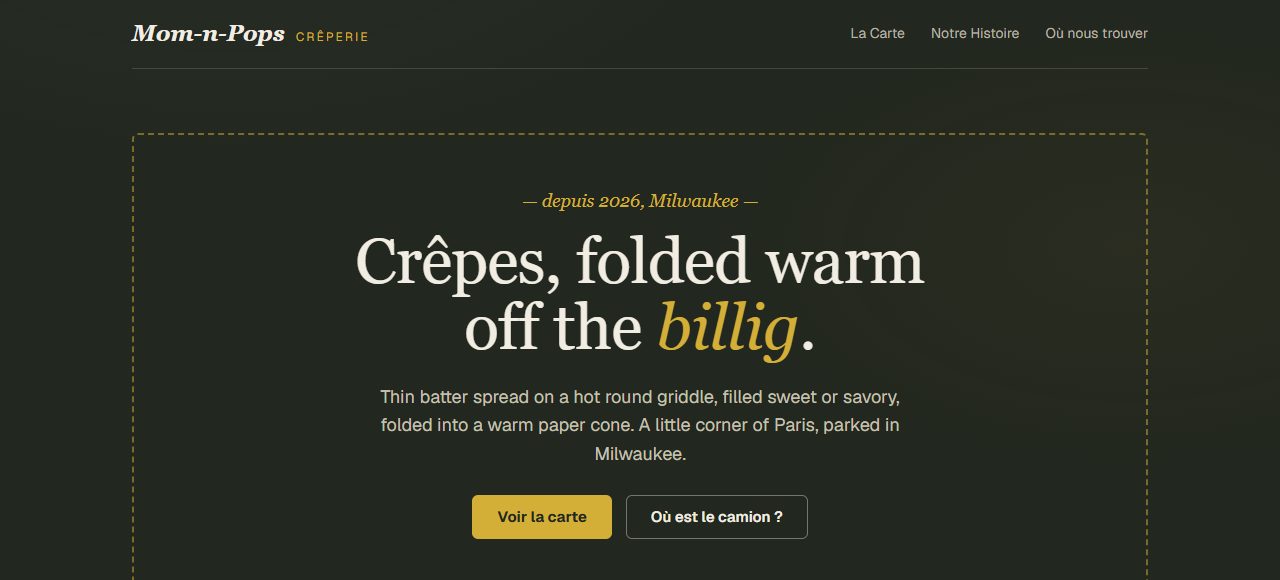 Crêperie