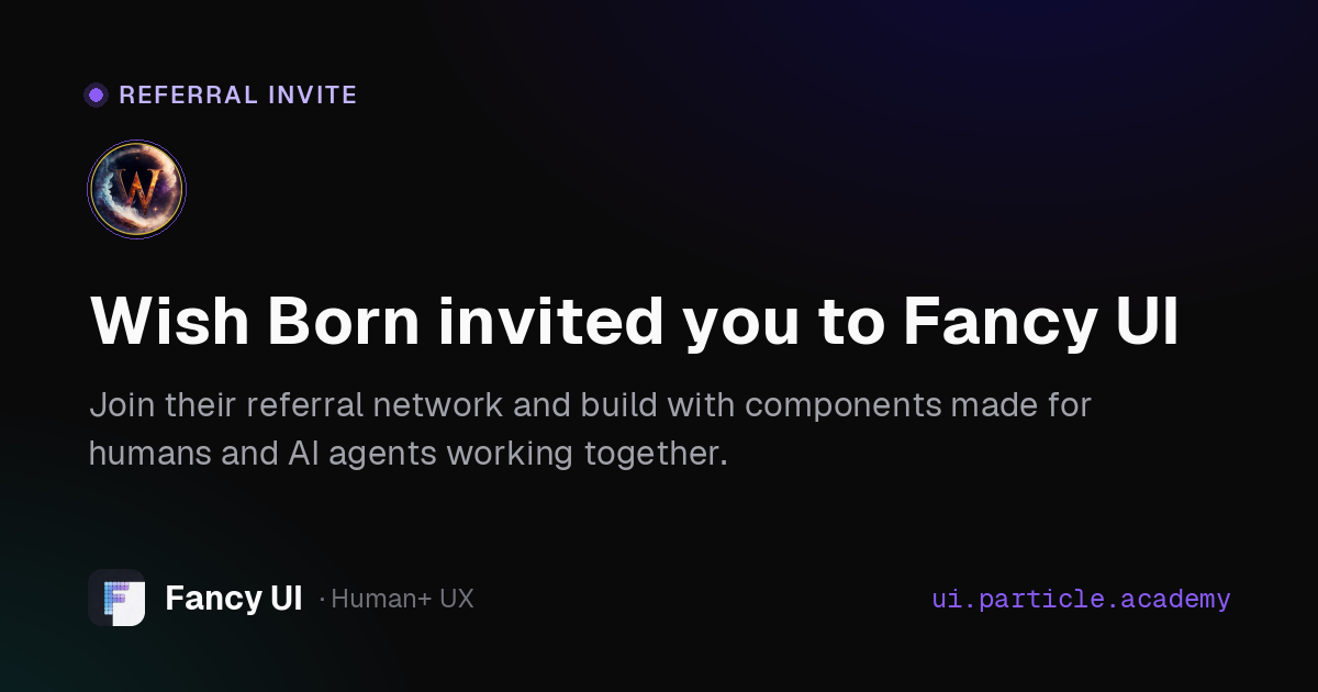 Fancy UI - It's more than just UX logo